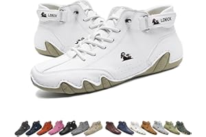 OVERHIL1S Bottes Montantes Italiennes Daim Faites Main For Femmes, Chaussures Beck For Femmes Imperméables Antidérapantes Légères Et Respirantes Bottes Pieds Nus For Randonnée Et La Marche