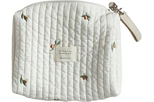 QUTALMI Trousse De Toilette Bebe, Sacs à Langer Portables universels pour bébé, ni Fourre-tout Sac à Main Maman Sacs à Langer, Organisateur de Maman Fermeture à glissière à Une épaule Broderie