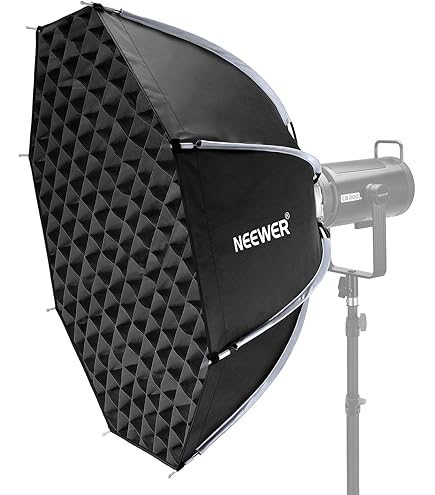 Godox Grid Softbox Strip Softbox Strip Box Beehive Honeycomb Grid Bowens Halterung für Fotostudio (FW22x90