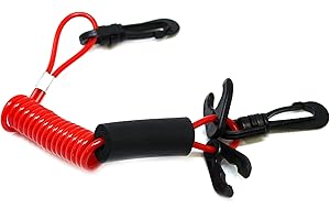 JSP MANUFACTURING Yamaha Kawasaki Jet Ski Kill Switch Lanyard Jetski (1)