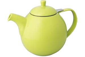 Forlife Lime Curve Teapot - 45oz, Green