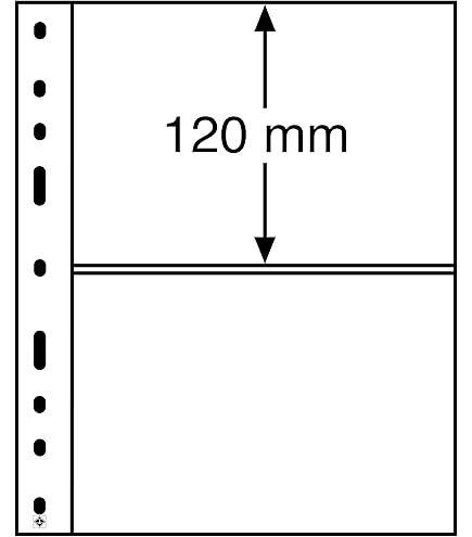 Leuchtturm GRANDE5/4S Kunststoffhüllen - 5 Stück, Format 50x56 Mm, Für Sammelkarten