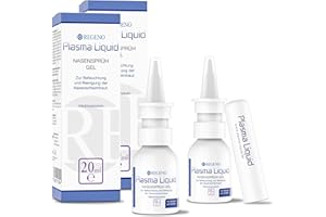 ‎PLASMA LIQUID Plasma Liquid Nasensprühgel 2x 20 ml + Lippenpflegestift - der Schutz gegen Viren - mit in Studien nachgewiesener Schutzwirkung - hilfreich bei Sinusitis, Pollenallergie + Infekten