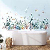 Decalmile Wandtattoo Delfine Unter Dem Meer 3D Wand Produktbild-Vorschau 8