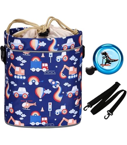 Borsa Da Manubrio Per Bici - 3,5L, Tessuto Oxford 1200D, Con Tracolla | Per Biciclette, Scooter E Uso Quotidiano - Foto 2