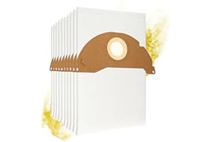 SAFE 'N CLEAN 10 Bolsas para aspiradora Kärcher Aspirador Serie WD 2 & MV 2, WD 2.200, WD 2.250 alternativa a la original 6.904-322.0