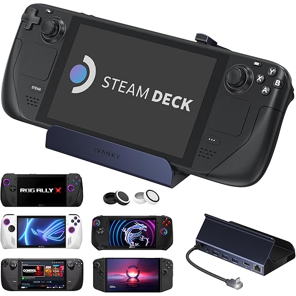 Steam Deck 512GB本体 ＋ Docking Station セット Amazon.co.jp: Steam Deck Dock 4K 60Hz 6-in-1 ドッキング