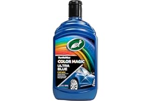 Turtle Wax 52709 Color Magic Car Polish – Ripristina colore e brillantezza, blu, 500 ml