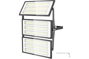 Ankishi 300W LED Floodlight Outdoor - Super Bright 30000LM Outdoor Security Lights IP66 Waterproof Flood Lighting 6000K Cool White Wall Light Outdoor Lights for Garage Patio Backyard Front Yard