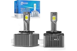 MOTORHOOK Pack of 2 D3S Xenon Bulbs 12 V 35 W, Xenon Headlight Bulb, 6500 K Cool White, D3S with Certification, Replacement for HID Xenon Lamps, Stable Performance and Extremely Durable