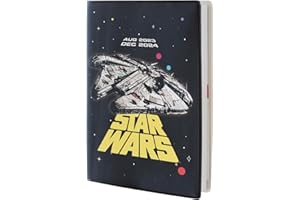 GUPO ERIK Grupo Erik Star Wars Diary 2023-2024 | 17 Months Academic Diary Week To View A6 | August 2023 - December 2024 | Mid Year Diary 2023-2024 | 2024 Weekly Planner | Star Wars Gifts