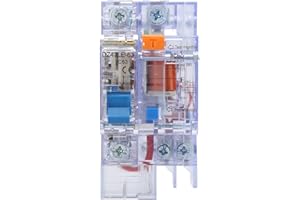 TTAMG 01 02 015 Disjoncteur Transparent, résistance à la Corrosion Disjoncteur de Fuite à la Terre Plastiques résistants aux Chocs pour Le ménage