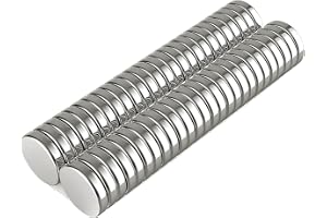Magnetpro 50 stycken magneter, 5 x 1 mm, minimagneter för presentation, magnetpaneler