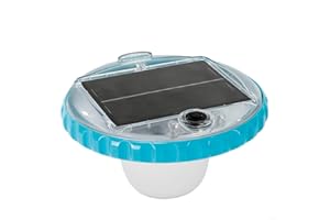 Intex Pool Light Solar Powered LED Floating - Solar Powered Flash Buoy - 2 Lighting Modes