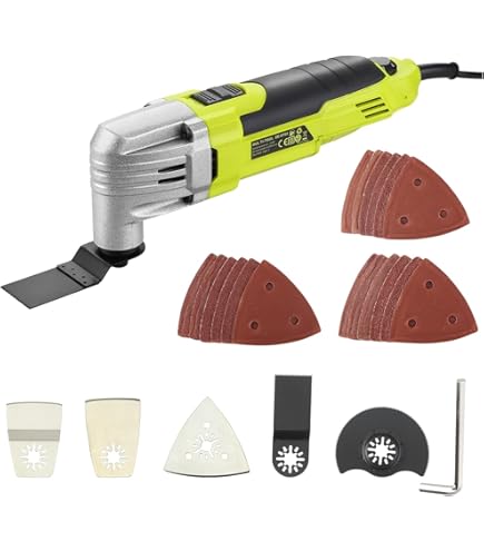 Outil oscillant électrique sans fil Power Action DC20V multi-fonction rénovateur scie à élaguer