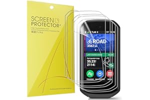 Blueshaweu Protector de pantalla compatible con Garmin Edge 1050, HD transparente, flexible, protector de pantalla de TPU [6 unidades] compatible con Garmin Edge 1050 GPS (transparente)