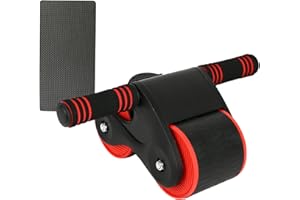 GDWD AB Roller, Automatisches Rebound Aabdominal Wheel, Bauchroller Bauchmuskeltrainer Für Bauchmuskeltraining Mit Doppelrädern Und Automatischem Rückprall, Bauchrad Wheels für Bauchmuskeln
