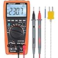 Digital Multimeter 3999 VC97 LCD Auto Ranging Multi Meter CAT II with Capacitance Resistance DC AC Voltage Current Transistor