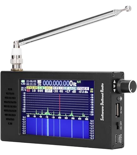 Récepteur Radio Malahit DSP2 Malachite 2ème Gen - Écran Tactile 3.5" 10kHz-2GHz Avec Stylo