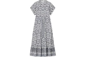 Springfield Sukienka casualowa Kobiety 3.fq. Vestido Midi Camisero Print