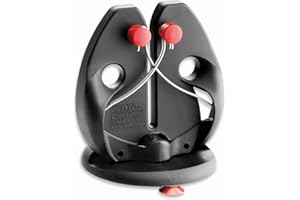 F. DICK Messerschärfer/Messerschleifer zum Durchziehen (spezielle Schärfstäbe, Standplatte mit Saugnapf, immer perfekter Winkel, manuelles einfaches Schärfen) Rapid Steel Action 9009200