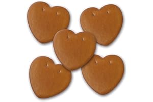 25 Stück Lebkuchenherz Rohling zum selbst gestalten. 10x10cm groß. Original frische Oktoberfestlebkuchenherzen aus München. Lebkuchen Herzen günstig kaufen | Konditorei Zuckersucht