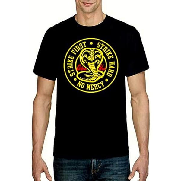 Cobra Kai Sweat à Capuche Officiel - Logo Snake Dojo Sekai Taikai, Karaté Kid Netflix, Hoodie Fan Cobra Kai