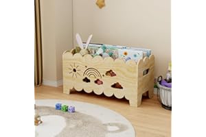 Giklux Estanteria Libros Infantil Madera, Libreria Montessori Biblioteca Baul Juguetes Infantil, Mueble Organizador Expositor Libros Infantil, para Dormitorio, Habitación Niños, Sala Juego