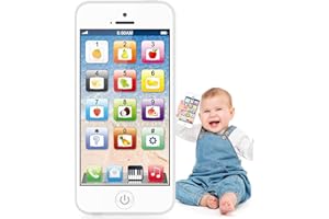 TLYYUKP Baby Phone Toy,Toddler Toys for 1-2 Year Old Boys Girls,Iphone for Baby,Baby Toys 12-18 Months,Fake Phone for Toddler Age 1-2,12-18 Months Boys Girls Birthday Present
