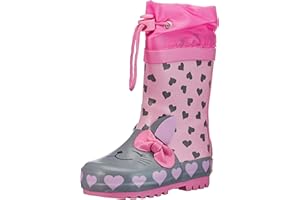 Playshoes Stivali Di Gomma Con Coulisse Stivali Di Gomma Con Coulisse Unisex - Bambini e ragazzi