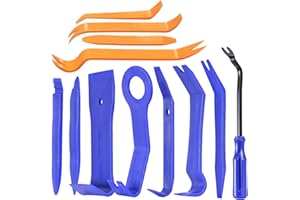 MumdoYAL 12 Outils de Levier pour Voiture, Ensemble de Coins de Garniture pour Le démontage des Garnitures intérieures de Voiture - Outils, Outil de démontage de Voiture