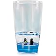 Deluxebase Floatarama Tumbler - Penguin from 250ml BPA-Free Acrylic Cups with Floating Animal Figurines. Fun Plastic Drinking Glass, Travel Mug, Camping Cup, Novelty Gift and Unique Drinkware.