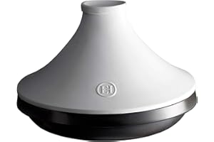 Emile Henry, cerámica, blanco, 30 x 30 cm