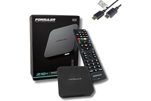 Formuler Z10 SE 4K Android 10 OTT Medien Player, 4K UHD 10-bit 60fps h.265, HDR10+ Smart OTT IP Media-Streaming-Box, WLAN, IR Fernbedienung, Widevine L1 Support, MYTVOnline2 App, HTS e-com HDMI-Kabel