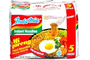 Indomie Mi Goreng des Nouilles Instantanées Frit Pack de 5 425gm