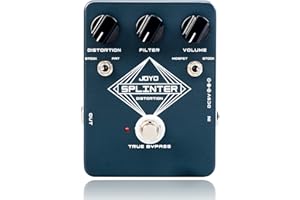 JOYO Splinter JF-21 - Pedale per effetti per chitarra, con MOSFET e FAT Clipping (Splinter JF-21)