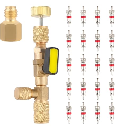 Strumento Doppia Misura Per Rimuovere Il Nucleo Della Valvola – Chiave 1/4 E 5/16 Per Condizionatori HVAC R32 E R410A - 3