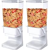Tokokimo Distributeur de Céréales, Ne Broie Pas les Cereales Lors de la Distribution, Distributeur pour Petit-Déjeuner, Noix,
