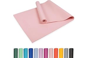 ‎MYGA Myga Yogamatte – rutschfeste Trainingsmatte, Pilates, Meditation & Fitness – Leichte Matte mit Tragegurt für unterwegs – Mehrzweckmatte für Fitnessstudio & Studio für Herren & Damen