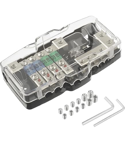INFINAUTO Car Audio 0 4 8 Gauge Inline ANL Sicherun Produktbild-Vorschau 10