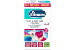 ‎DR. BECKMANN Dr. Beckmann Farb & Schmutzfänger Advanced| langanhaltender Farbschutz| mit Mikrofaser und Farbfangmolekülen für Farbbrillanz | 100 Tücher