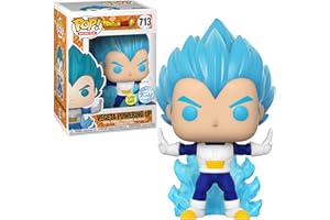 Funko Pop Figuras Dragon Ball Super Vegeta Super Sayian Blue Final Flash #713 – Brilla En La Oscuridad Pop Exclusive Edition