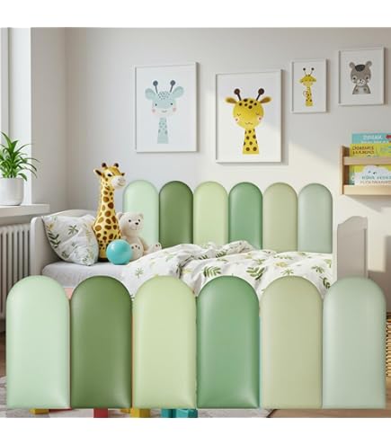 Umedol 3D Anti-Collision Wall Padding For Kids, Grey Peel - View #9