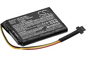 BORNMIO CS-TM140SL Batterie 950mAh compatibile con [TomTom] 1EK0.052.02, 4EK0.001.02, Go 50, Go 500, GO 600, One 140, One 140S, One 140S US sostituisce 6027A0089521, compatibile con AHA11110005, compatibile