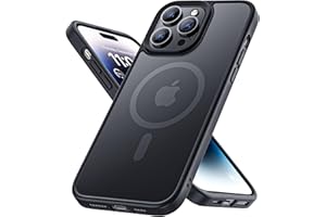 BENKS Magnetyczna etui iPhone 14 Pro kompatybilna z Magsafe [Ochrona przed upadkiem klasy wojskowej] Półprzezroczysty matowy Odporny na wstrząsy Cienki futerał ochronny do iPhone 14 Pro