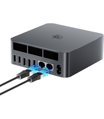 Beelink GTR4 AMD Ryzen 9 4900H; Mini PC 32GB DDR4 RAM 500GB