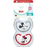 NUK Perfect Match Air Pacifier | 6-18 m | Orthodontic Pacifiers That Facilitate Ventilation and Prevent Irritation | 95% Acce