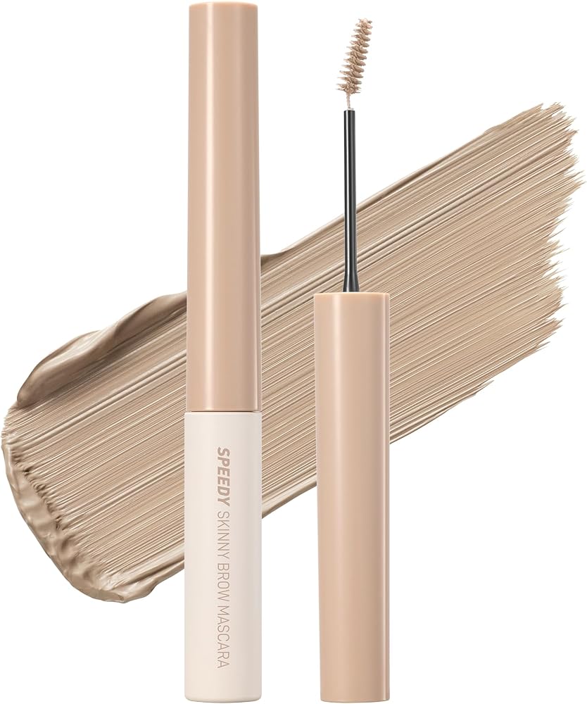 Peripera Renklendirici ve Sabitleyici Kaş Maskarası Speedy Skinny Brow Mascara 09 Milky Ash
