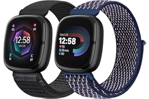 Runostrich Fitbit Sense/Fitbit Versa 3 pasek zamienny, miękki, oddychający, regulowany, dla mężczyzn i kobiet
