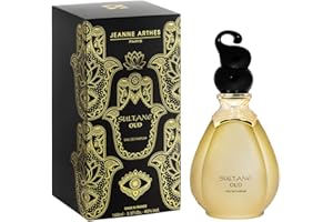 JEANNE ARTHES - Eau de Parfum Femme - Sultane - Floral - Bois de santal & Musc - Fabriqué en France à Grasse - Cadeau femme - 100 ml